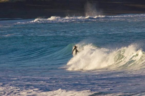 Surfing at Kaikōura